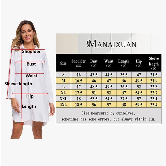 Amazon Find Buttoned Down Shirt Tunic Dress 👗 - Picture 10 of 10